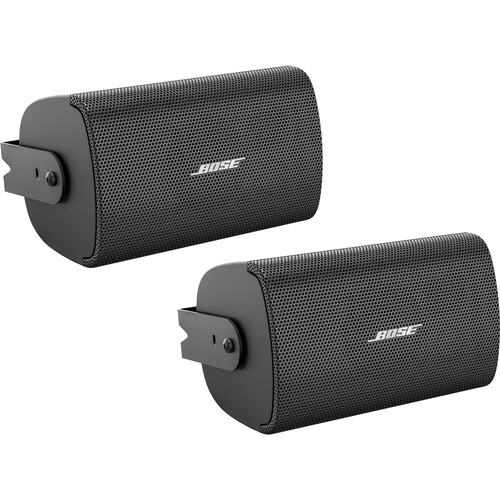 Bose Professional FS2SE Surface-Mount 2.25" 80W Passive Outdoor Loudspeaker (Black, Pair)