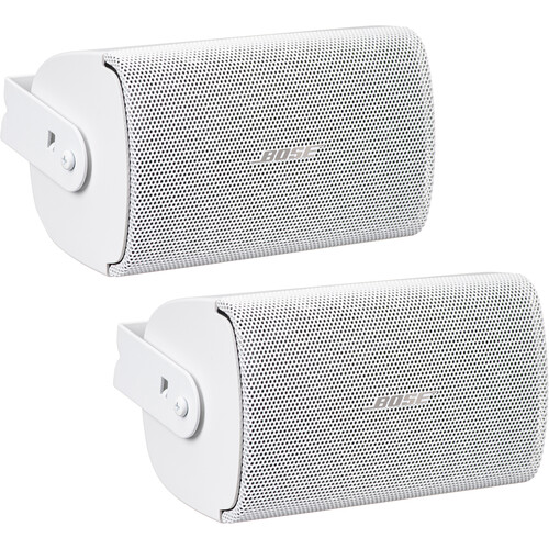 Bose Professional FS2SE Surface-Mount 2.25" 80W Passive Outdoor Loudspeaker (White, Pair)