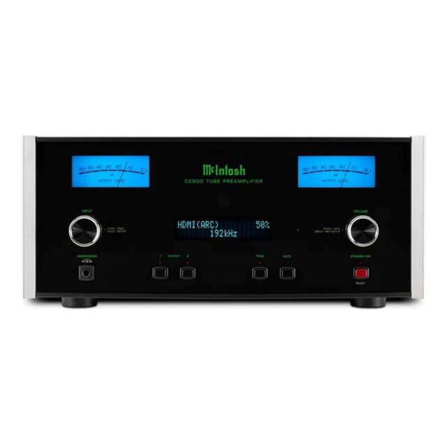McIntosh C2800 2-Channel Vacuum Tube Preamplifier