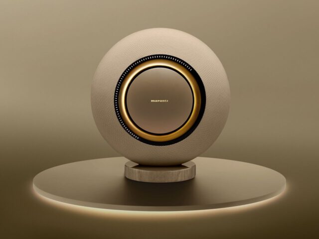 Marantz Grand Horizon Flagship Wireless Speaker Powered by HEOS (Champagne)