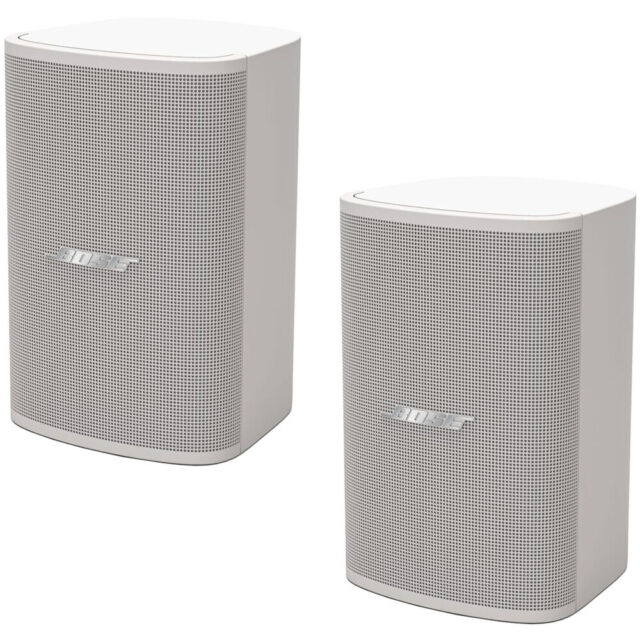 Bose Professional DesignMax DM3SE Passive Surface Mount 2-Way Coaxial Loudspeakers - White (Pair)