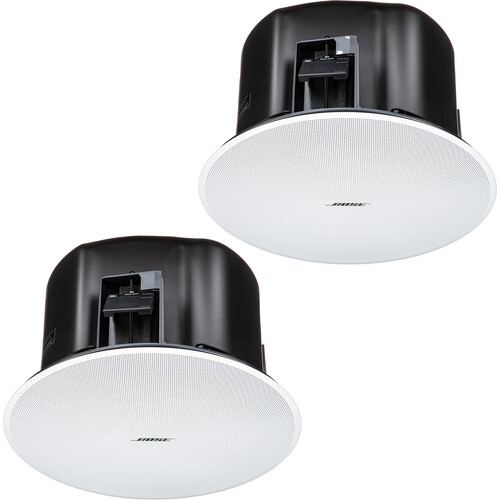 Bose Professional DesignMax DM6C Passive Ceiling Mount 2-Way Coaxial Loudspeakers - White (Pair)