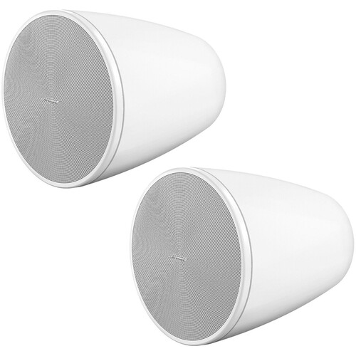 Bose Professional DesignMax DM6PE Passive Surface Mount 2-Way Coaxial Pendant Loudspeakers - White (Pair)